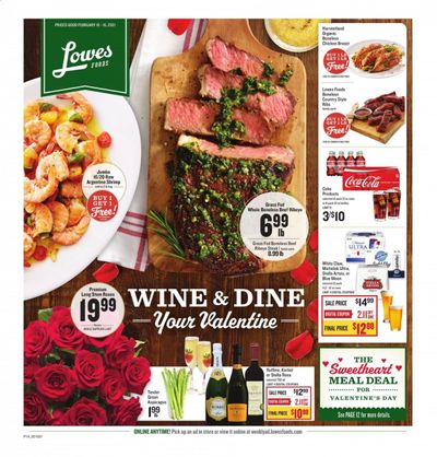 Lowes Foods Weekly Ad Flyer February 10 to February 16