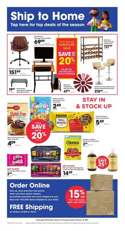 Dillons (KS) Weekly Ad Flyer February 10 to February 16
