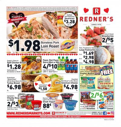Redner's Markets Weekly Ad Flyer February 11 to February 17