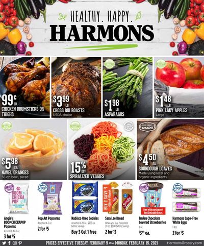 Harmons Weekly Ad Flyer February 9 to February 15 Harmons Weekly Ad Flyer February 9 to February 15