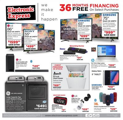 Electronic Express Weekly Ad Flyer February 14 to February 20