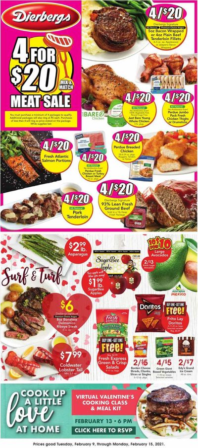 Dierbergs (IL, MO) Weekly Ad Flyer February 9 to February 15