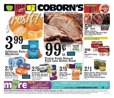 Coborn's (MN, SD) Weekly Ad Flyer February 10 to February 16