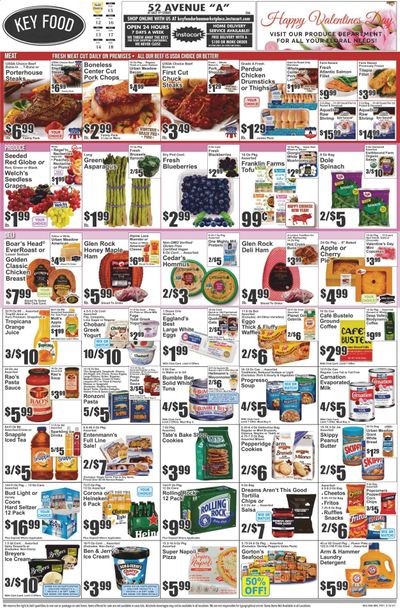 Key Food (NY) Weekly Ad Flyer February 12 to February 18
