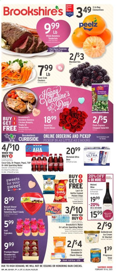 Brookshires Weekly Ad Flyer February 10 to February 16