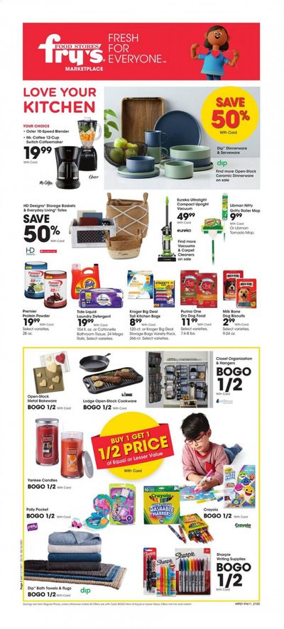 Fry’s (AZ) Weekly Ad Flyer February 10 to February 16