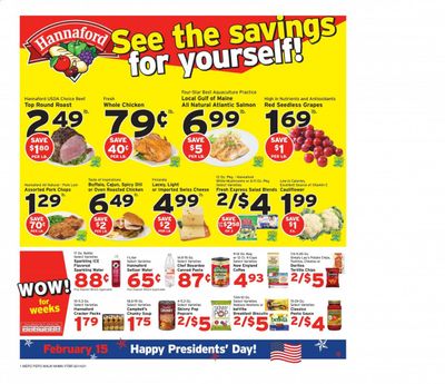 Hannaford (NH) Weekly Ad Flyer February 14 to February 20