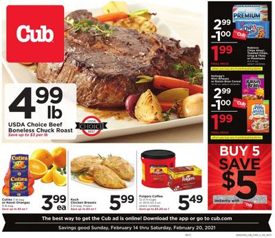 Cub Foods Weekly Ad Flyer February 14 to February 20