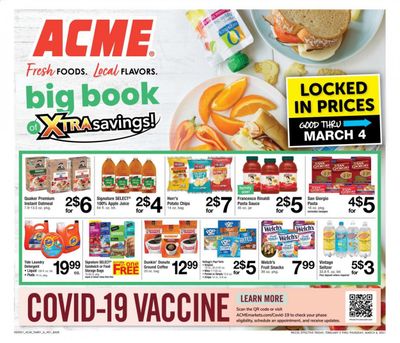 ACME Weekly Ad Flyer February 5 to March 4