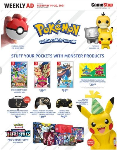 GameStop Weekly Ad Flyer February 14 to February 20