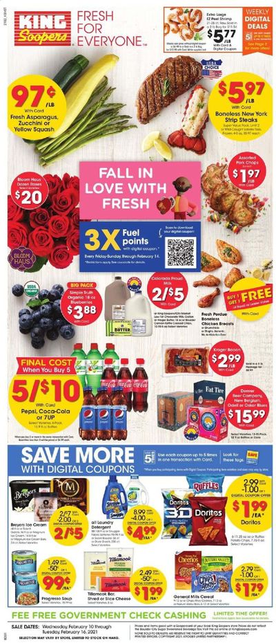 King Soopers (CO, WY) Weekly Ad Flyer February 10 to February 16