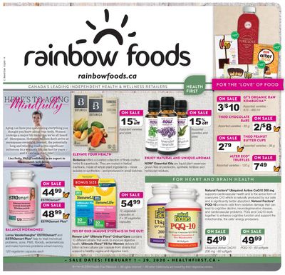 Rainbow Foods Health First Flyer February 1 to 29
