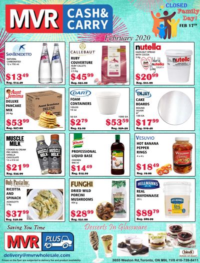 MVR Cash and Carry Flyer February 1 to 29