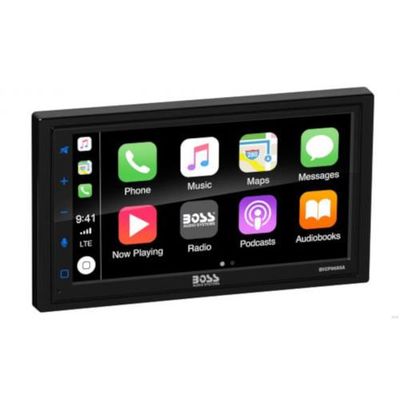 Boss 6.75" Touchscreen Double-DIN In Dash Receiver with Apple CarPlay and Android Auto Compatibility On Sale for $198.00 ( Save $202.00 ) at Visions Electronics Canada