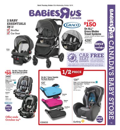 Babies R Us Flyer October 10 to 16