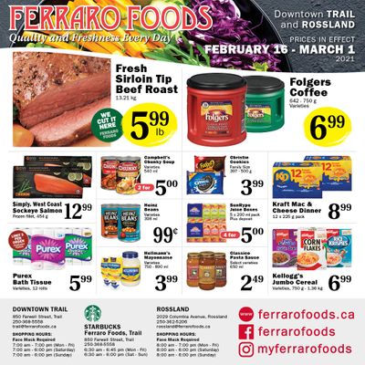 Ferraro Foods Flyer February 16 to March 1