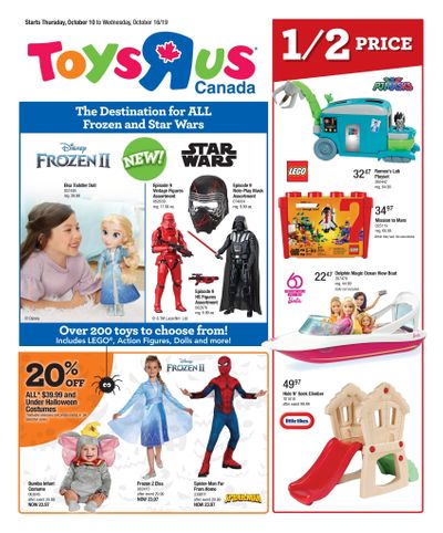 Toys R Us Flyer October 10 to 16