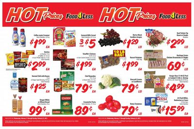 Food 4 Less (IN) Weekly Ad Flyer February 17 to February 23