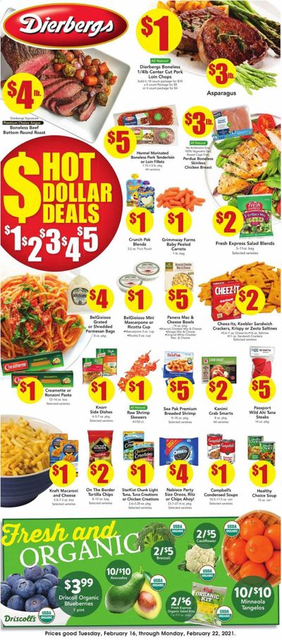 Dierbergs (IL, MO) Weekly Ad Flyer February 16 to February 22