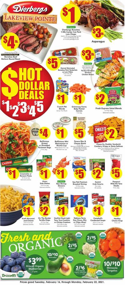 Dierbergs (MO) Weekly Ad Flyer February 16 to February 22
