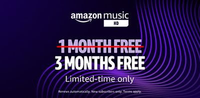 3 Months FREE of Amazon Music