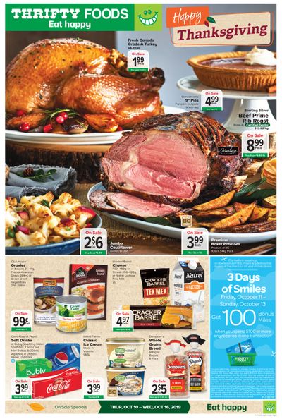Thrifty Foods Flyer October 10 to 16