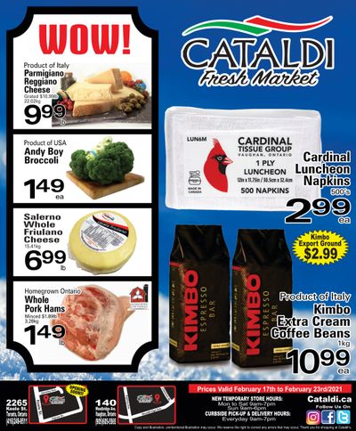 Cataldi Fresh Market Flyer February 17 to 23
