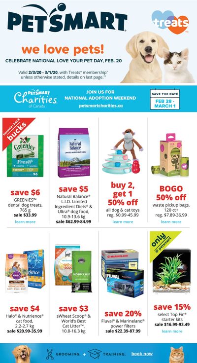 PetSmart Flyer February 3 to March 1