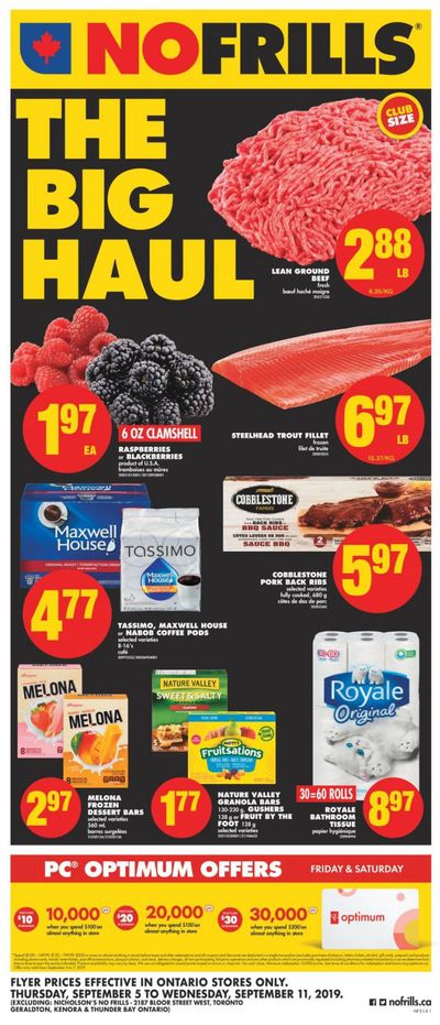 No Frills (ON) Flyer September 5 to 11