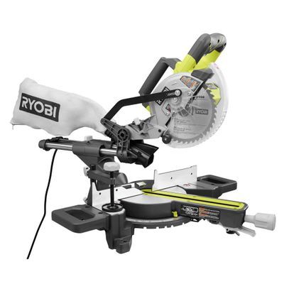 RYOBI 10 Amp 7-1/4 -Inch Sliding Compound Mitre Saw on Sale for $118.00 at The Home Depot Canada
