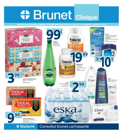 Brunet Clinique Flyer February 6 to 19