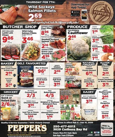 Pepper's Foods Flyer February 4 to 10