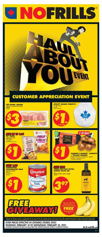 No Frills (ON) Flyer February 18 to 24