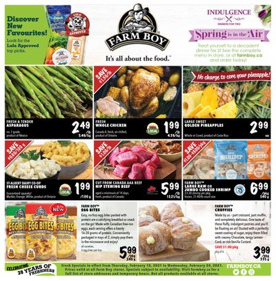 Farm Boy Flyer February 18 to 24