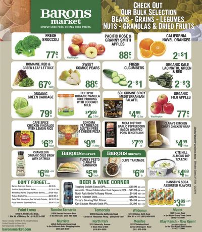 Barons Market Weekly Ad Flyer February 17 to February 23, 2021
