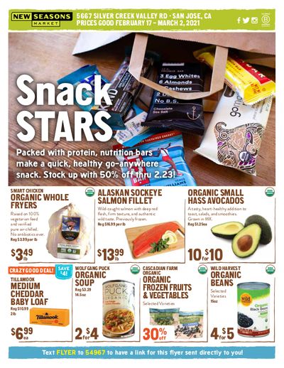 New Seasons Market (CA) Weekly Ad Flyer February 17 to March 2, 2021