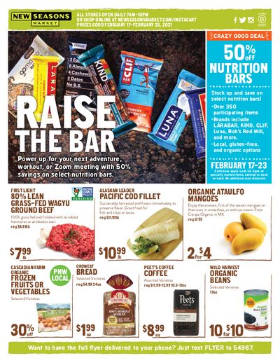 New Seasons Market (OR) Weekly Ad Flyer February 17 to February 23, 2021