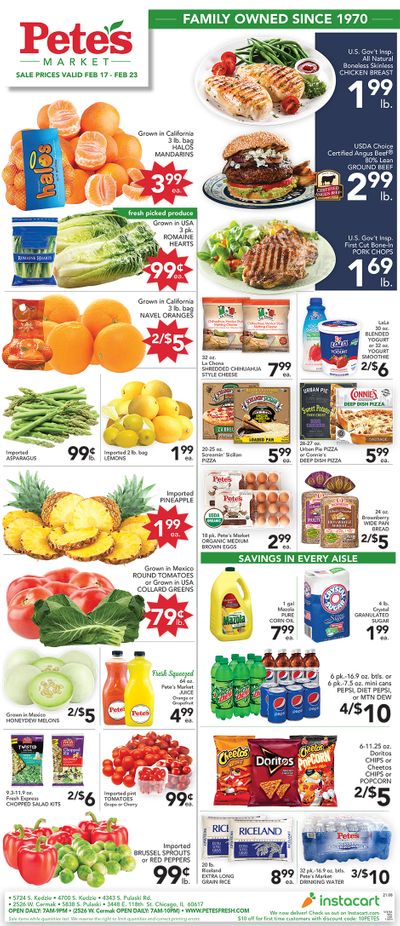 Pete's Fresh Market Weekly Ad Flyer February 17 to February 23, 2021