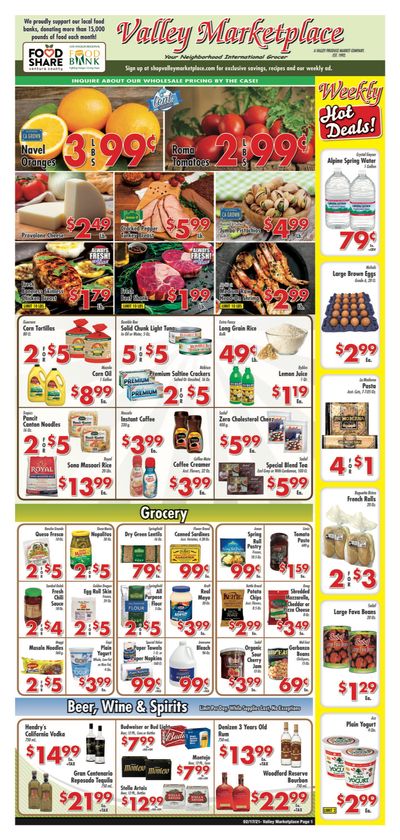 Valley Marketplace Weekly Ad Flyer February 17 to February 23, 2021
