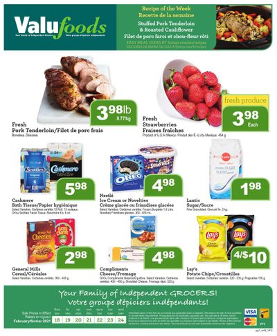 Valufoods Flyer February 18 to 24