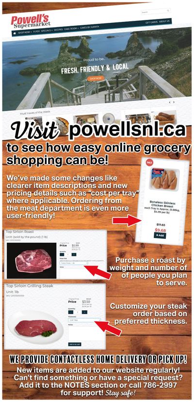 Powell's Supermarket Flyer February 18 to 24