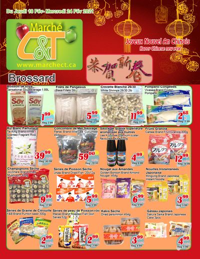 Marche C&T (Brossard) Flyer February 18 to 24