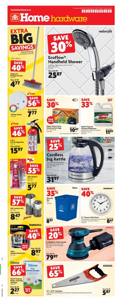 Home Hardware (ON) Flyer February 18 to 24