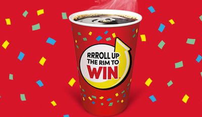 Tim Hortons Canada Roll Up the Rim to Win