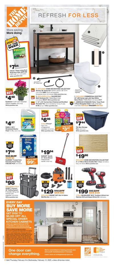 Home Depot (ON) Flyer February 6 to 12
