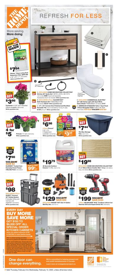 Home Depot (BC) Flyer February 6 to 12