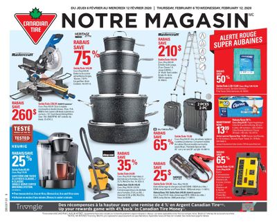 Canadian Tire (QC) Flyer February 6 to 12