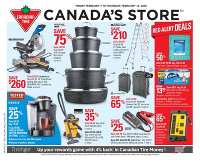 Canadian Tire (West) Flyer February 7 to 13