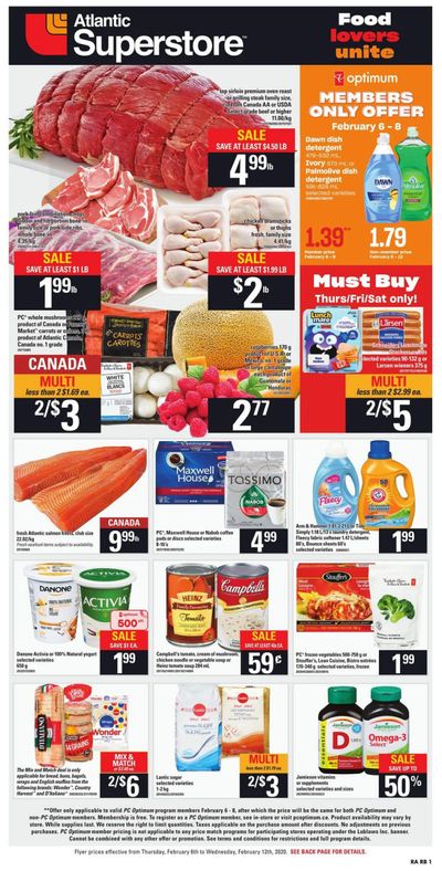 Atlantic Superstore Flyer February 6 to 12