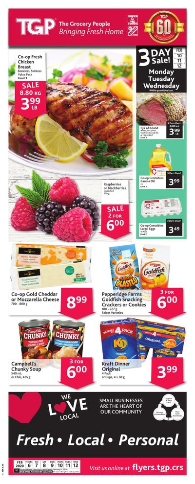 TGP The Grocery People Flyer February 6 to 12